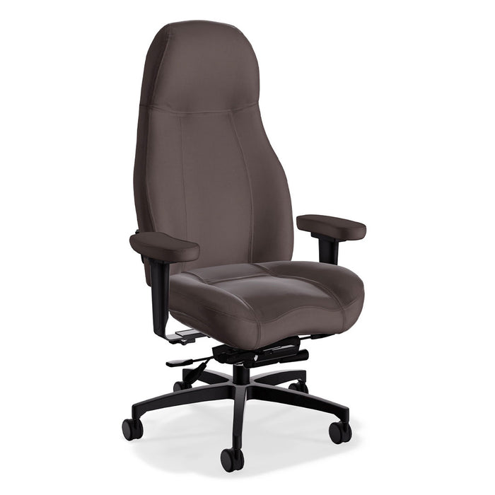 High Back Ultimate Executive Office Chair in truffle