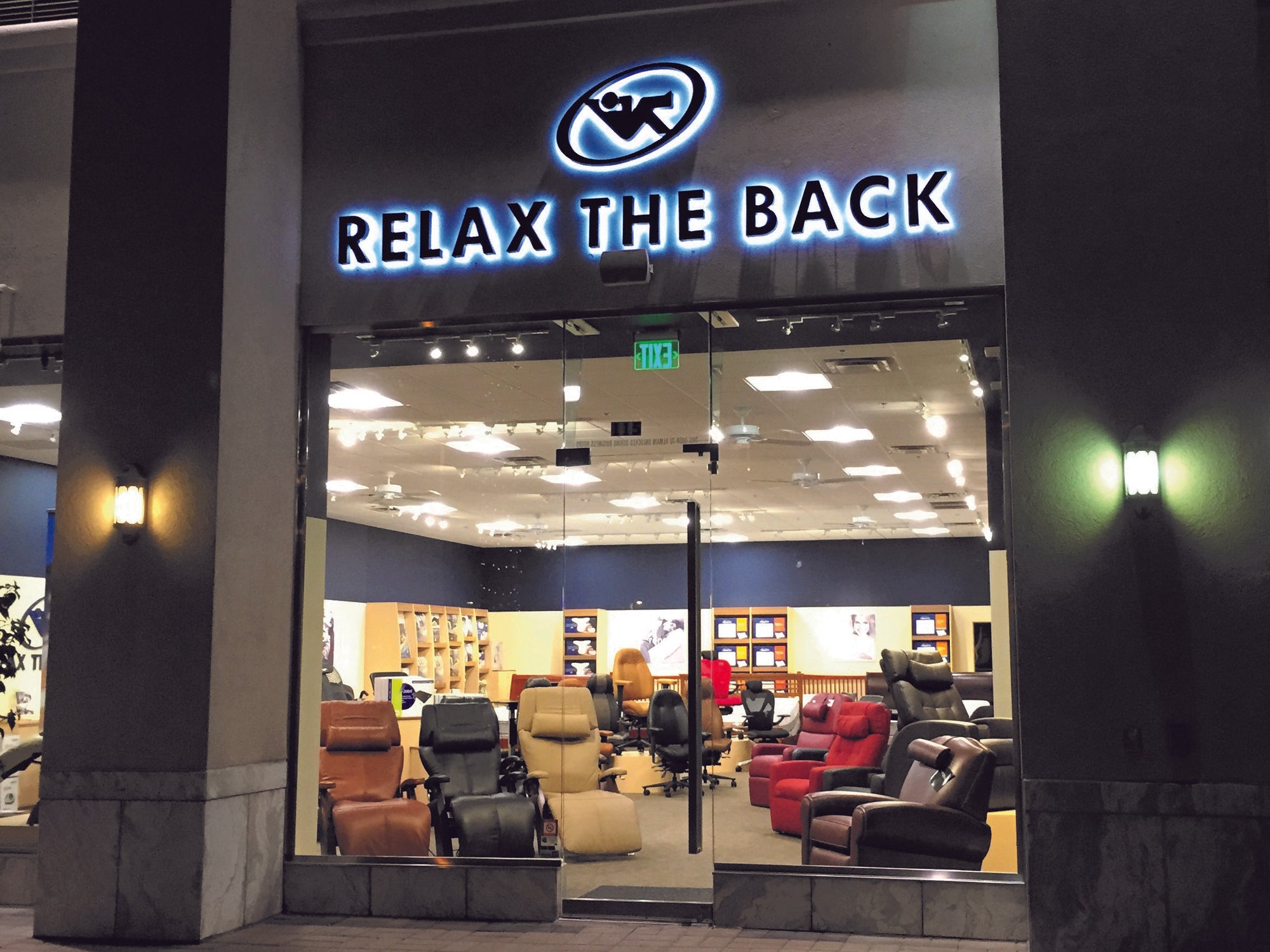 Picture of a Relax The Back Store Front