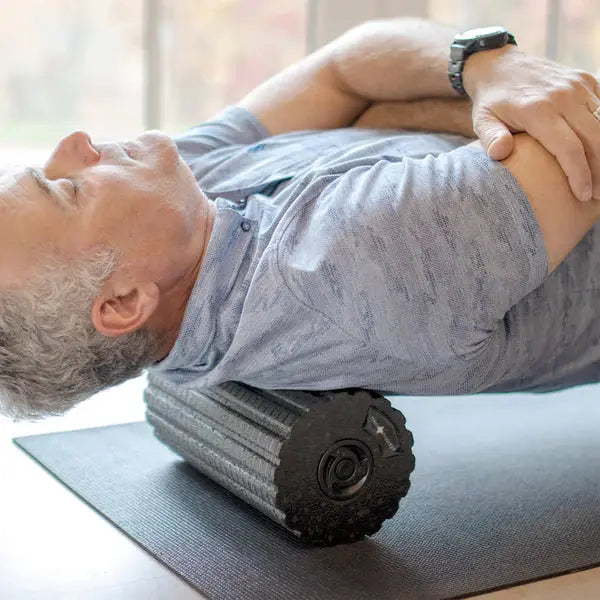 Rollvibe Max Vibrating Massage Roller | Full-Body Relief | RTB Relax The Back Rollvibe Max Vibrating Massage Roller | Full-Body Relief | RTB Relax The Back
