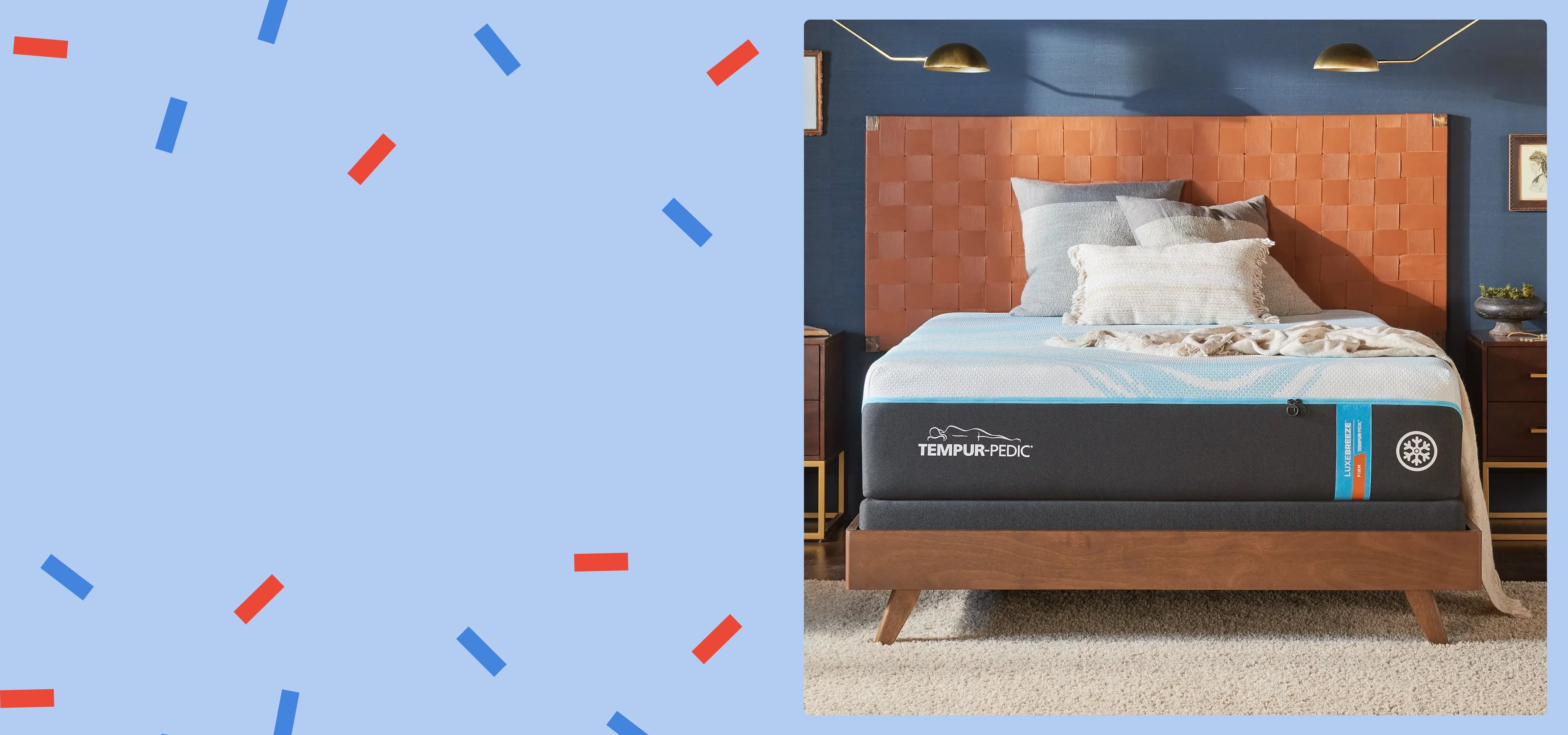 Tempur-Pedic Fourth of July Banner