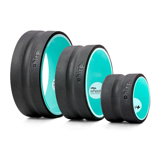 Chirp Wheel Plus package showing all three sizes