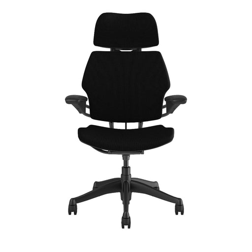 Freedom Office Chair with Headrest | Relax The Back | in textile Corde 4 color Black