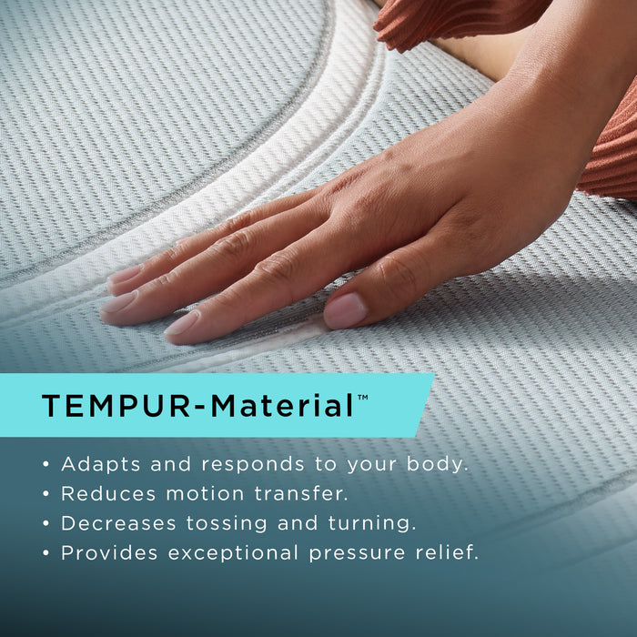 TEMPUR-LuxeAdapt® 13" Medium Hybrid Mattress