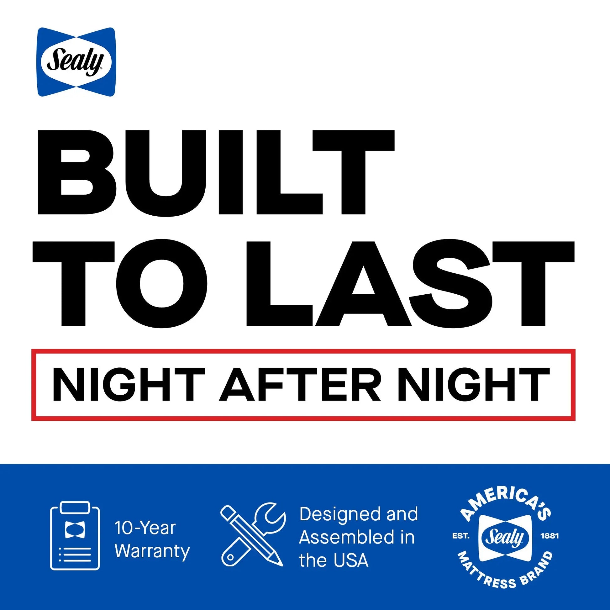 Sealy Posturepedic® Elite Hybrid 14" Firm Mattress Sealy