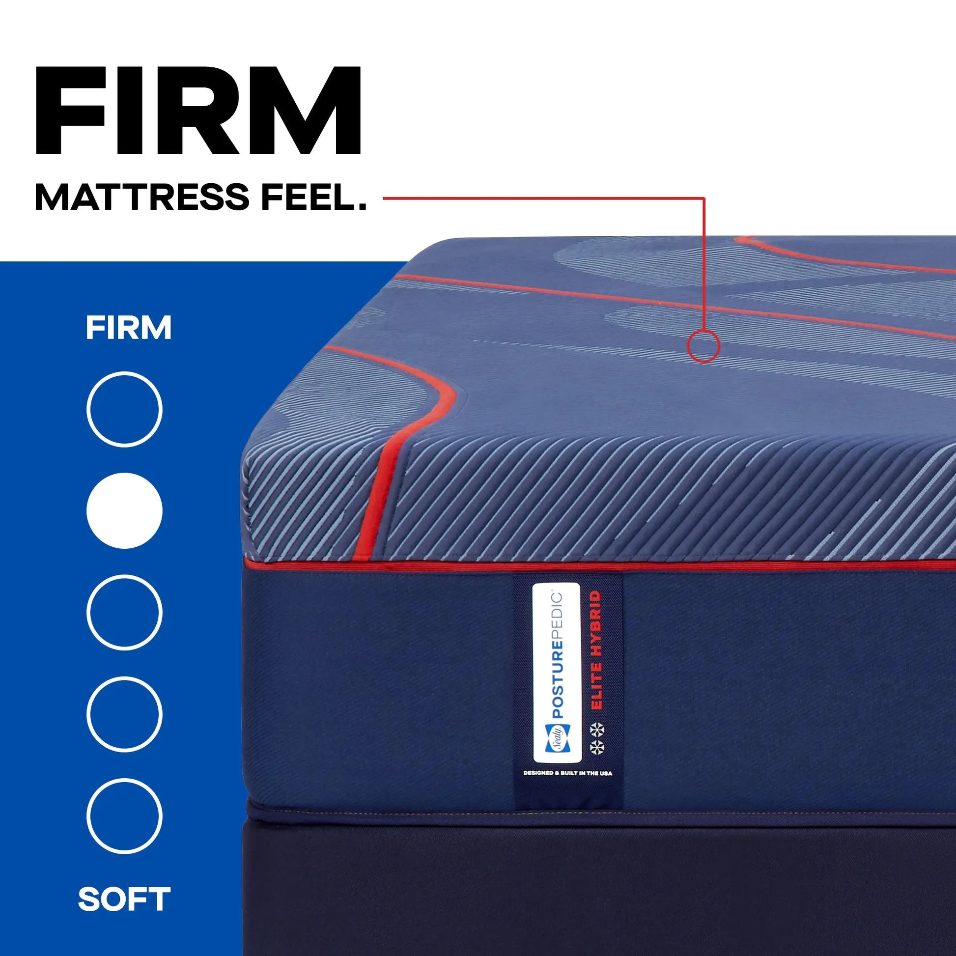 Sealy Posturepedic® Elite Hybrid 14" Firm Mattress Sealy