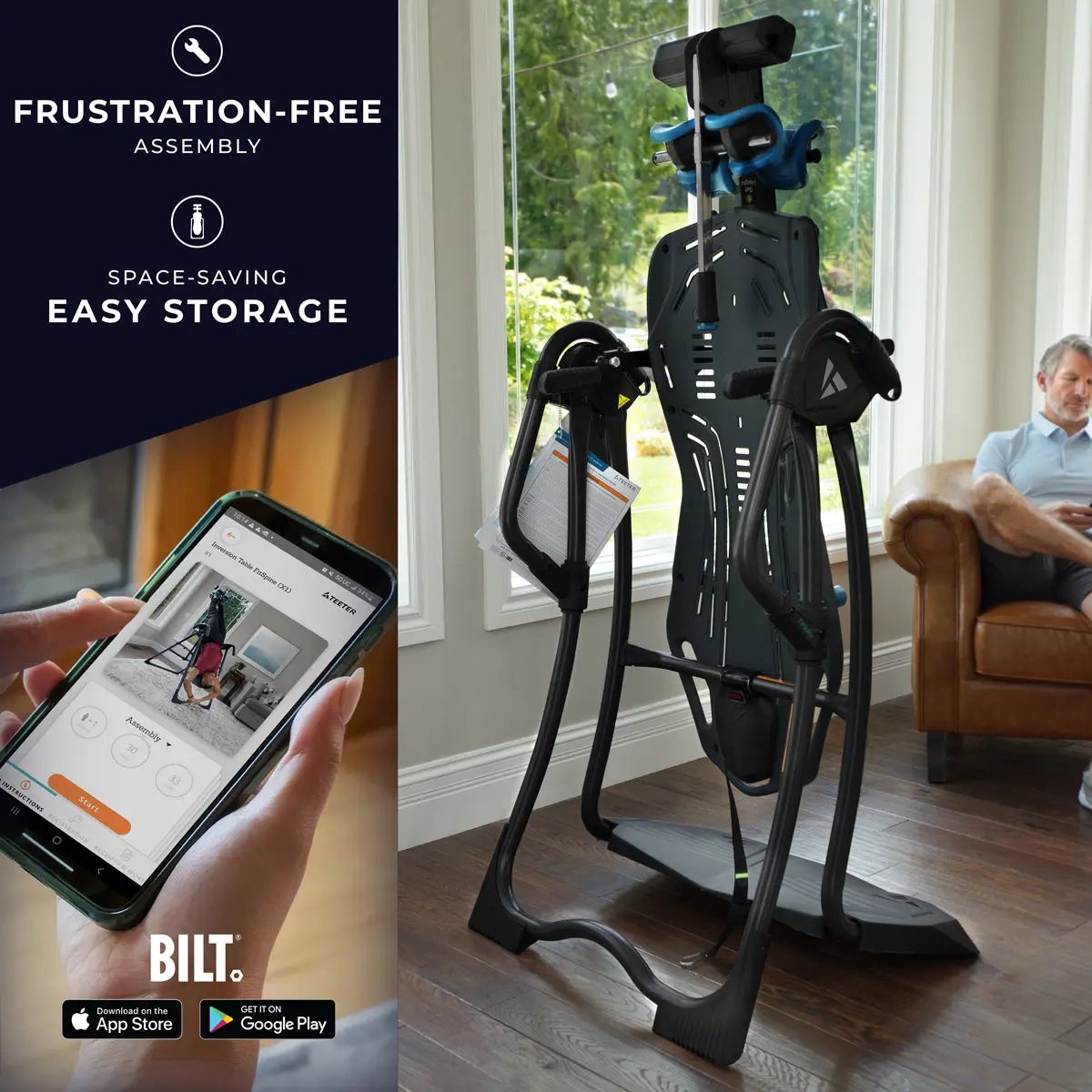 FitSpine LX9 Inversion Table Teeter