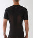 Mens Zip-Up Posture Shirt® in black