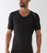 Mens Zip-Up Posture Shirt® in black