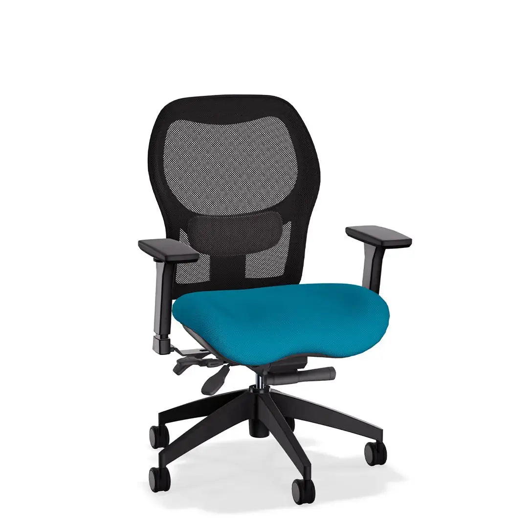 Brezza Ergonomic Mesh Desk Chair in DreamWeave™ Power Play Fabric LIFEFORM®