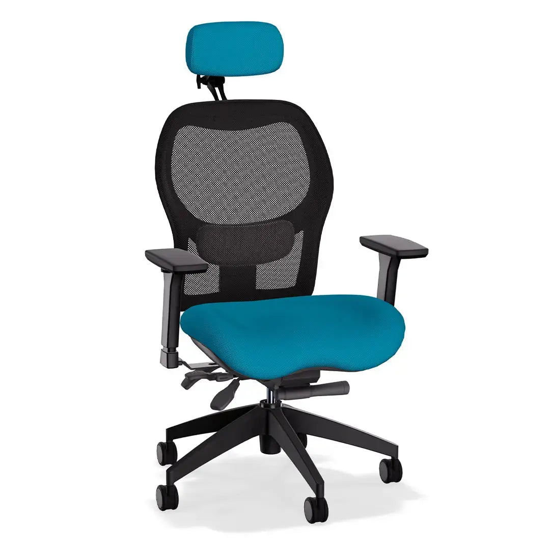 Brezza Ergonomic Mesh Desk Chair in DreamWeave™ Power Play Fabric LIFEFORM®