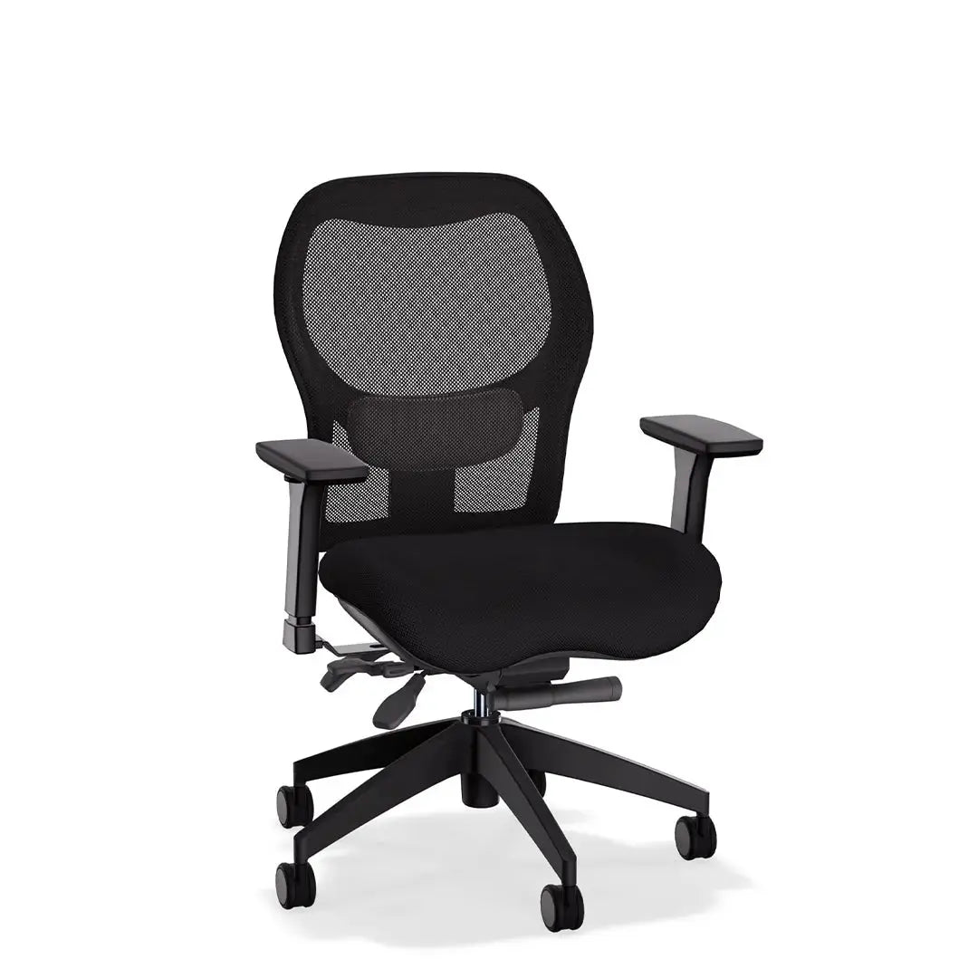 Brezza Ergonomic Mesh Desk Chair in DreamWeave™ Power Play Fabric LIFEFORM®