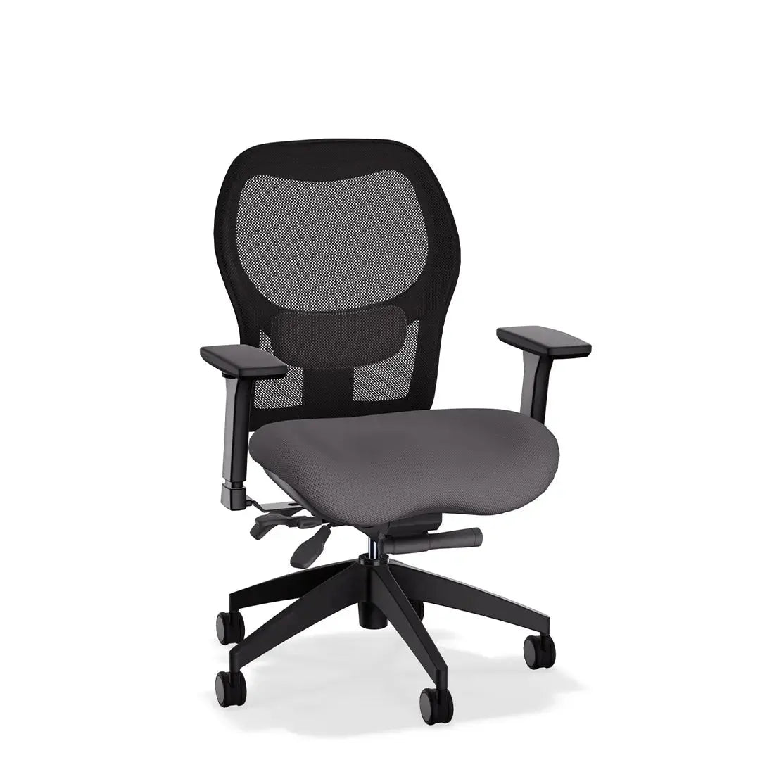 Brezza Ergonomic Mesh Desk Chair in DreamWeave™ Power Play Fabric LIFEFORM®