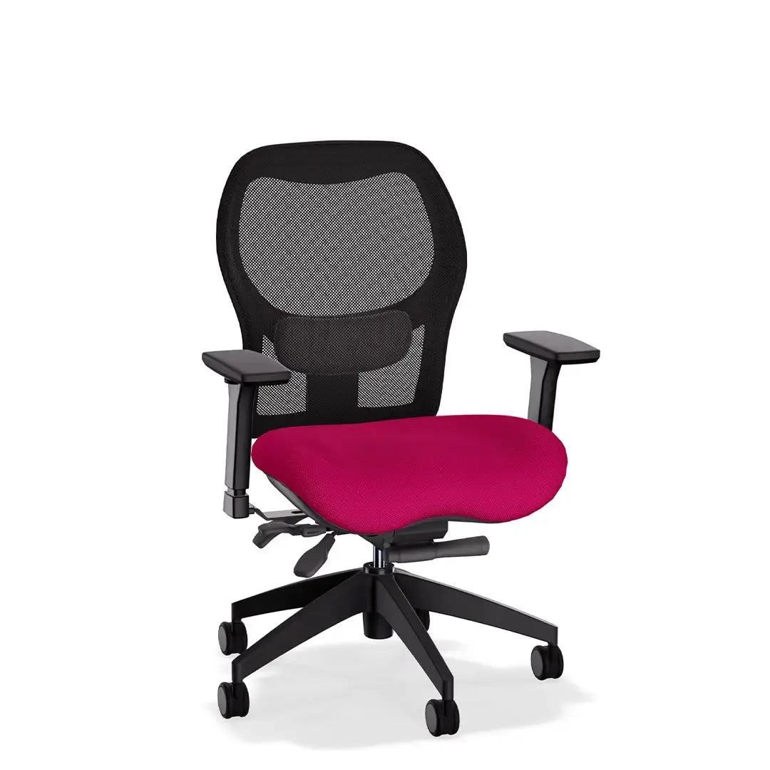 Brezza Ergonomic Mesh Desk Chair in DreamWeave™ Power Play Fabric LIFEFORM®
