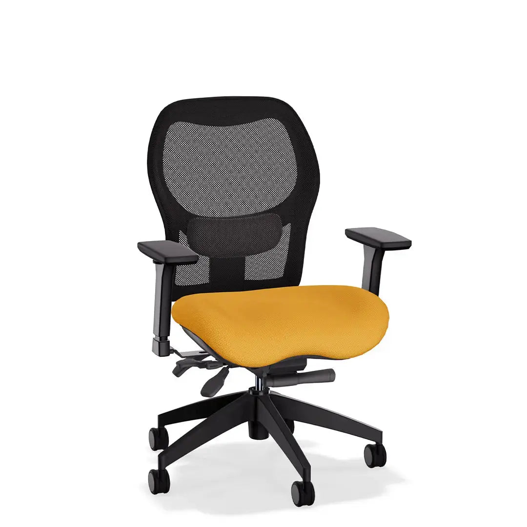 Brezza Ergonomic Mesh Desk Chair in DreamWeave™ Power Play Fabric LIFEFORM®