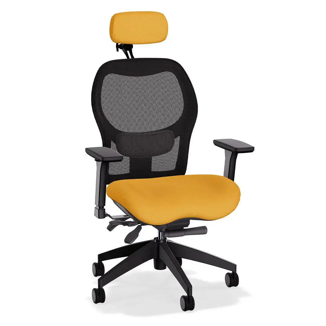 Brezza Ergonomic Mesh Desk Chair in DreamWeave™ Power Play Fabric LIFEFORM®