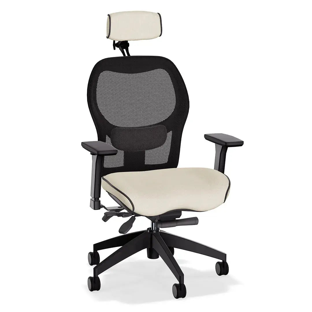Brezza Ergonomic Mesh Desk Chair | Adjustable Lumbar Support