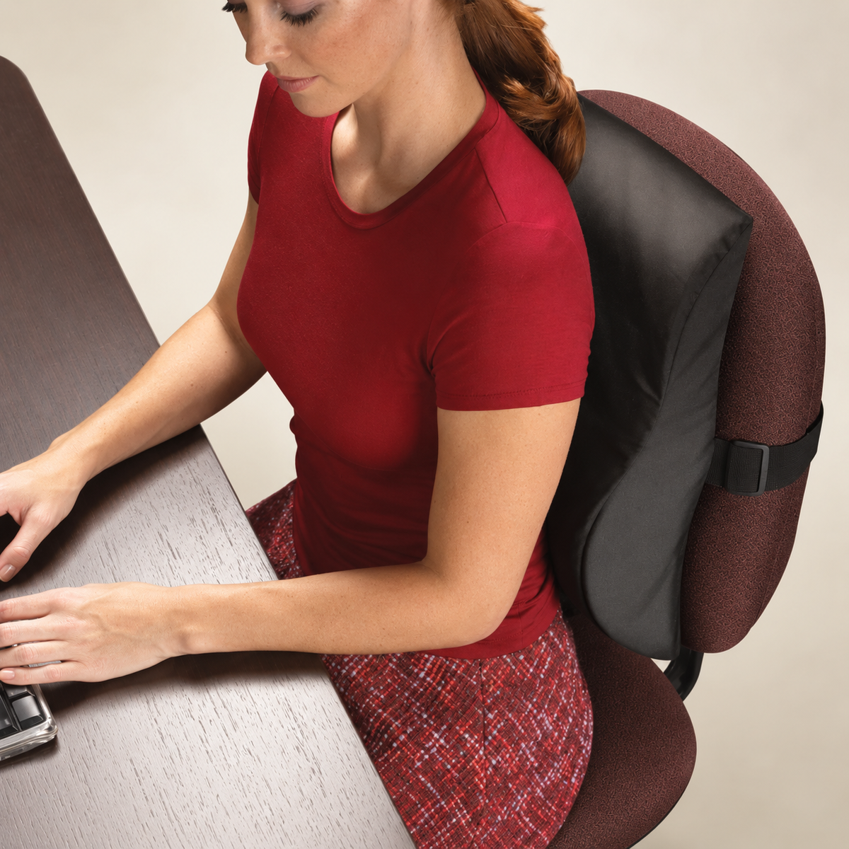 Contour Lumbar Cervical Back Cushion