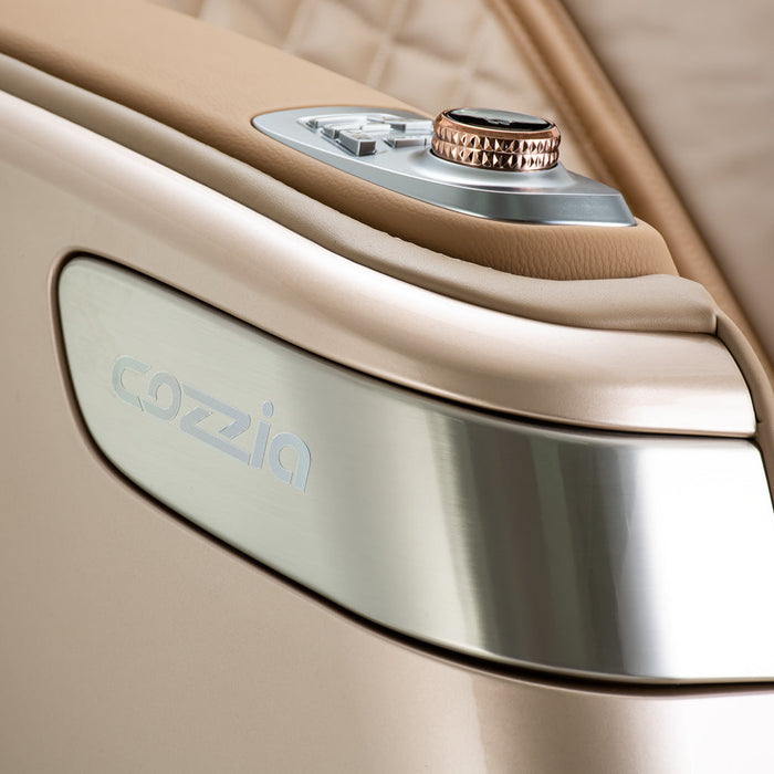Qi™ XE Pro Massage Chair by Cozzia in champage