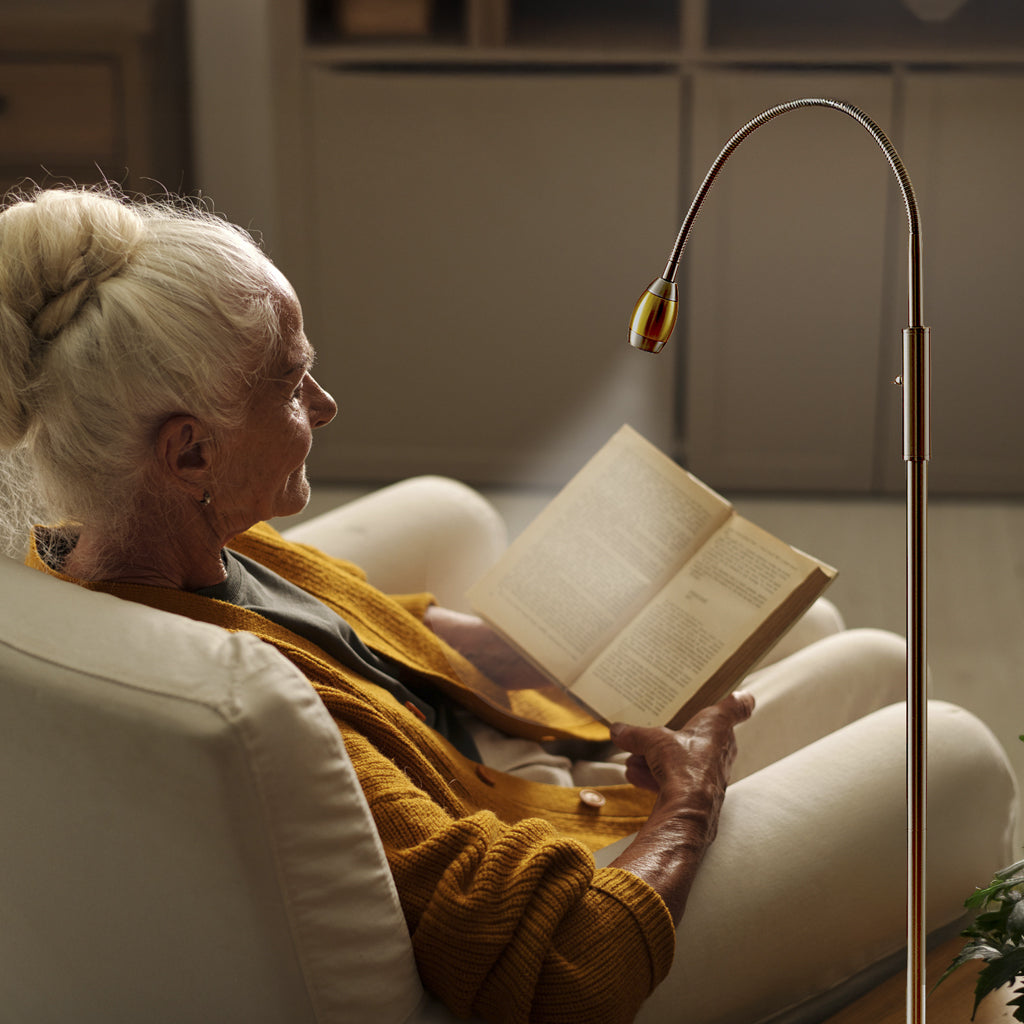 FOCUS Adjustable Beam Floor Lamp | Daylight LED Precision Lighting