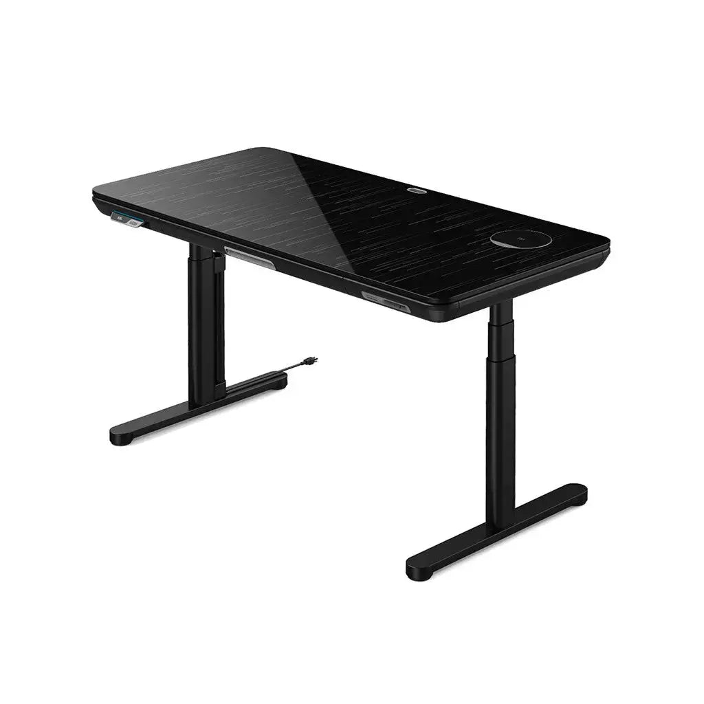 ErgoFX Standing Desk in black against a white background.