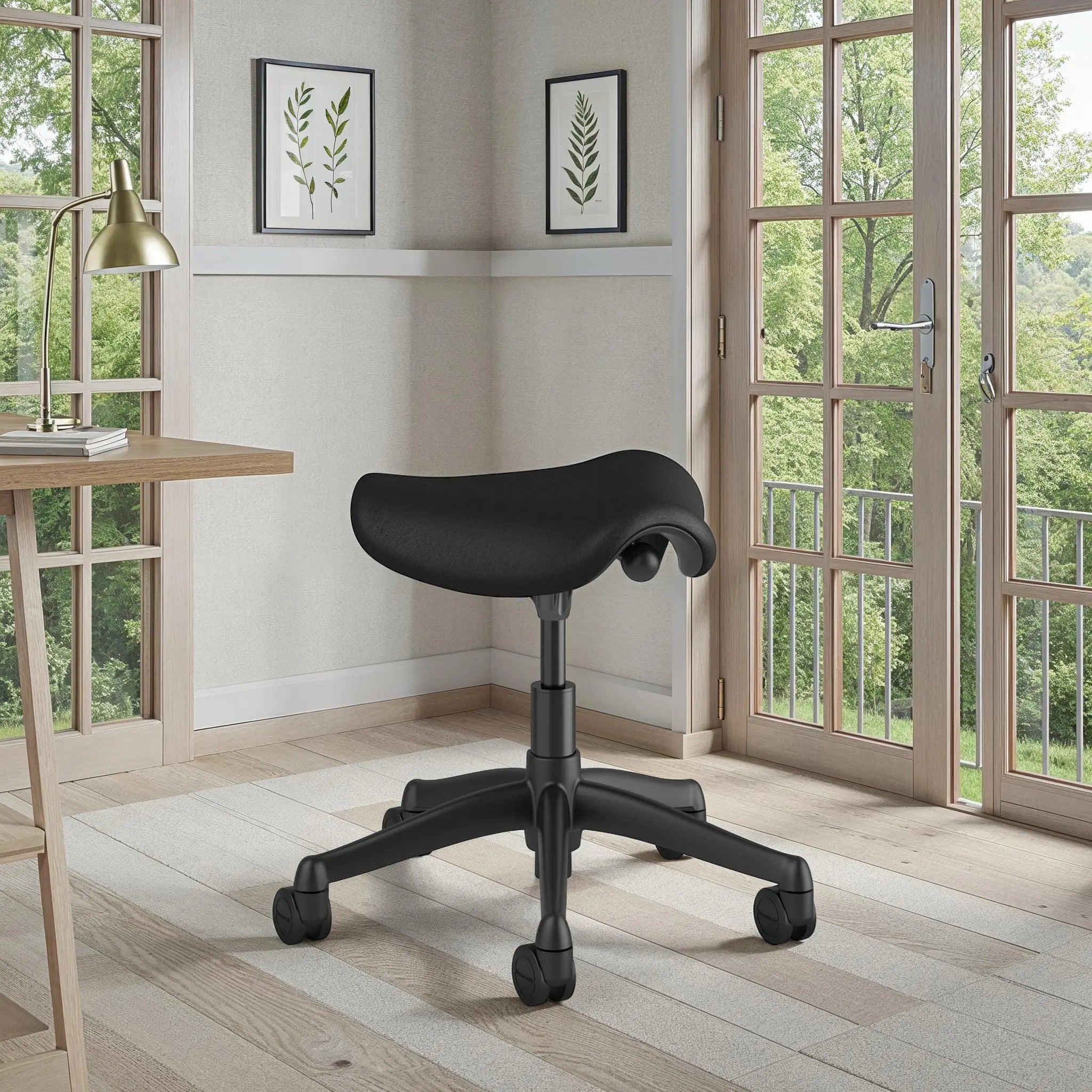 Humanscale Freedom Pony Saddle Stool | Compact Ergonomic Seating