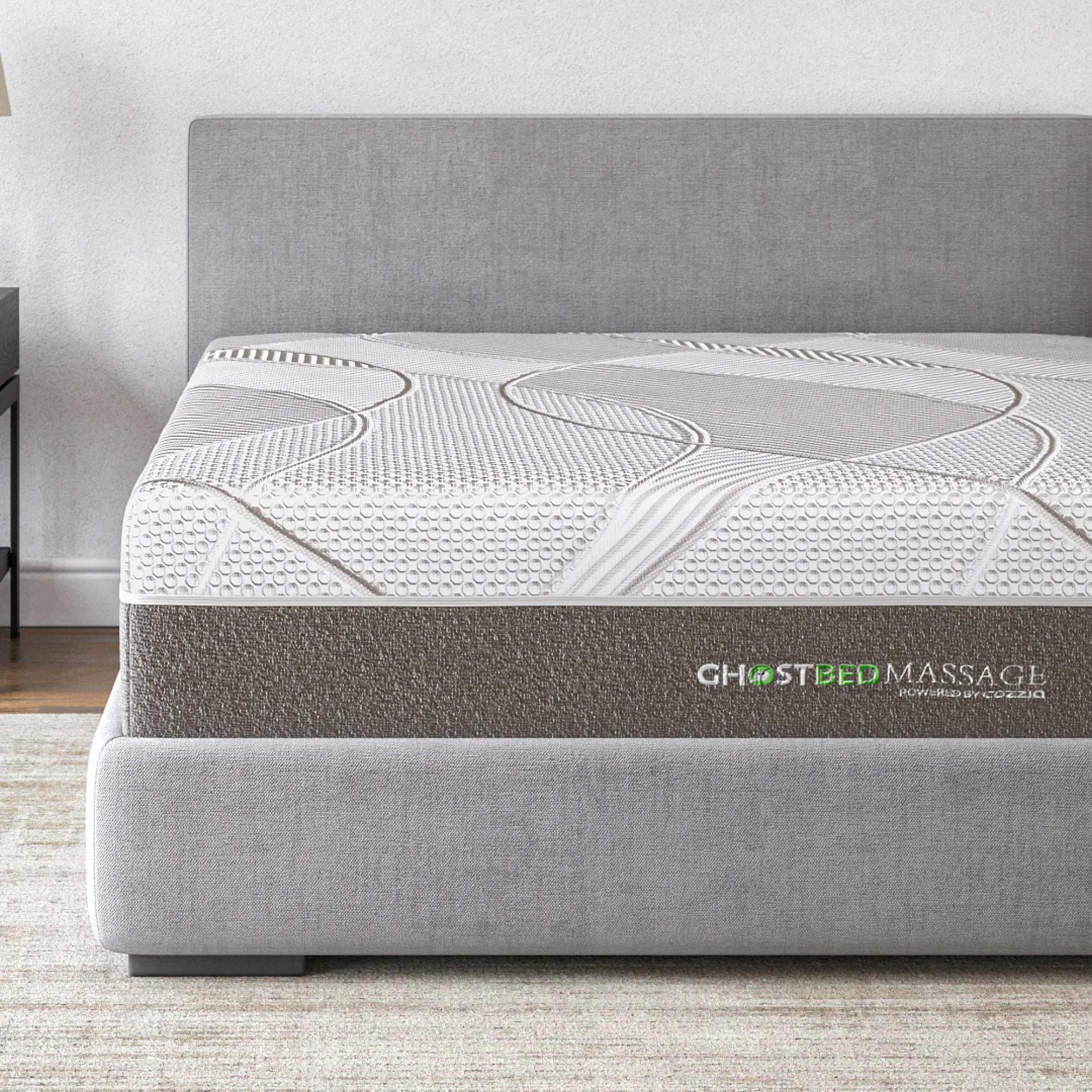 GhostBed Massage 12" Foam Mattress Ghost Bed