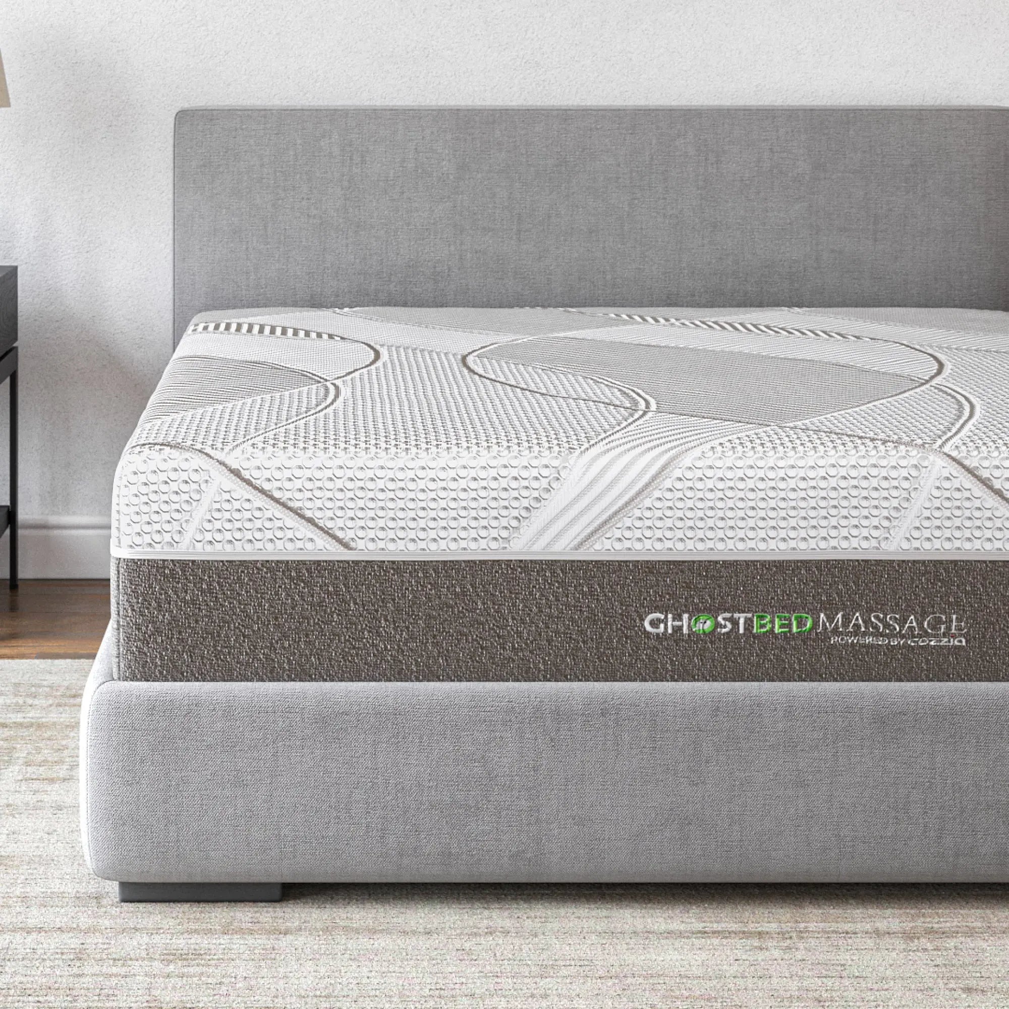 GhostBed Massage 12" Foam Mattress Ghost Bed