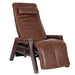 Gravis Chair | Saddle and Mahogany | Relax The Back | Zero Gravity Chairs | Reclinable Chair | Zero Gravity Recliner