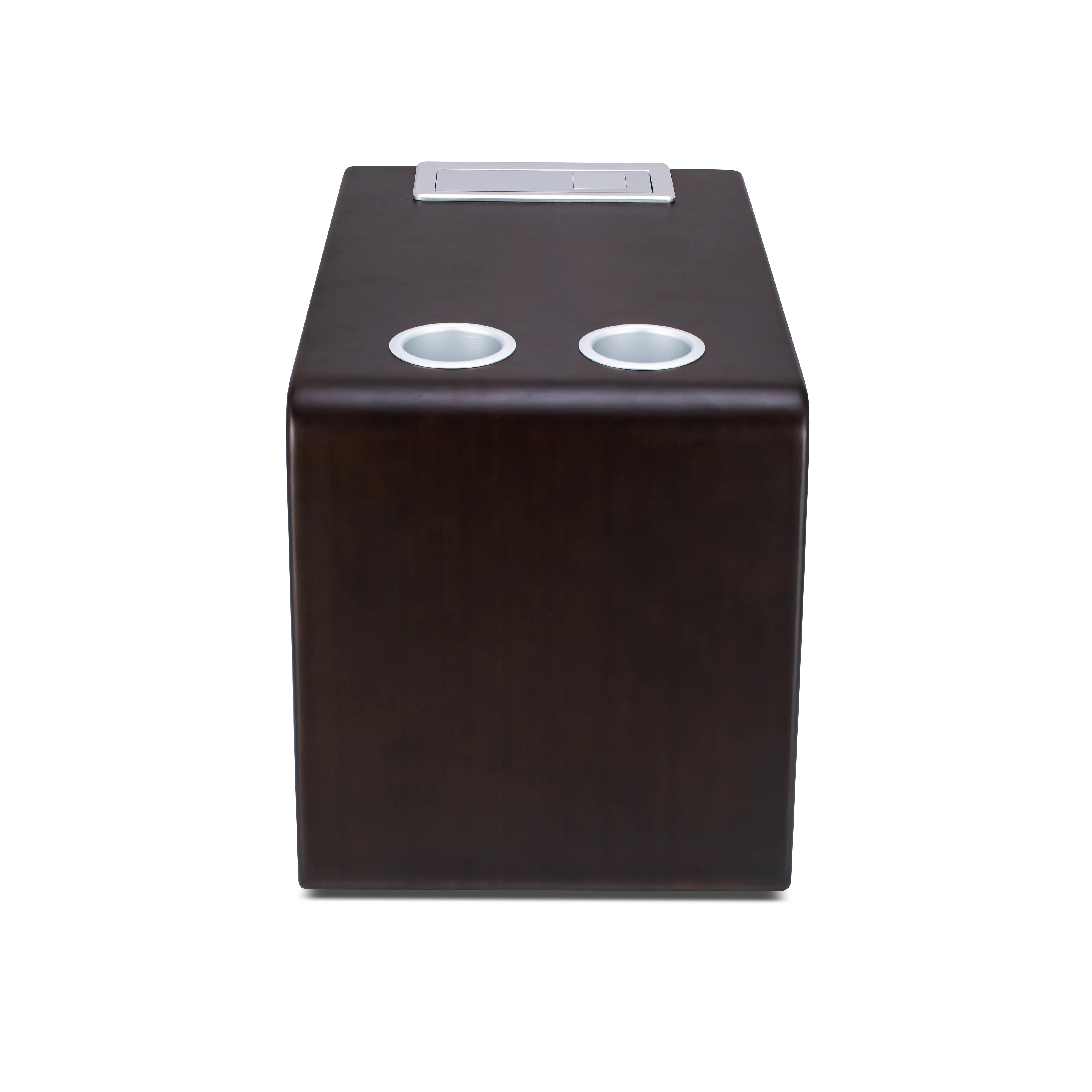 Hale Premiere Side Table in dark walnut