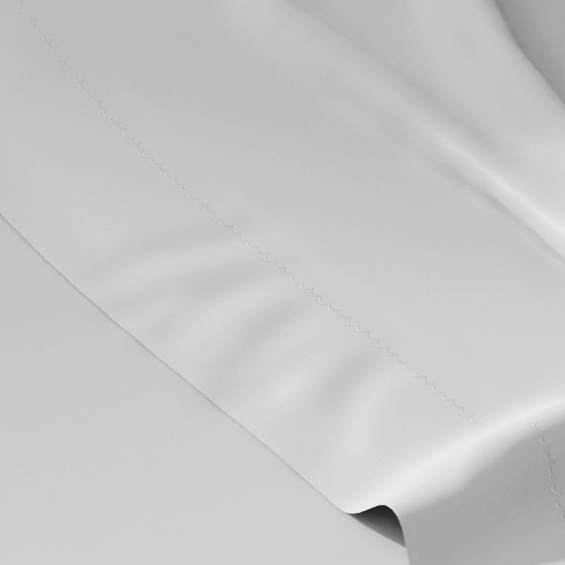 Close-up of gray fabric with a subtle texture