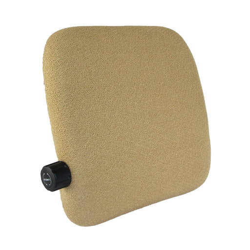 Carwales Lumbar Pillow for Chair Pad Latex Soft Lower Back Pain Relief  Support for Car Seat Travel Rest Home Office Accessories Thin Brown