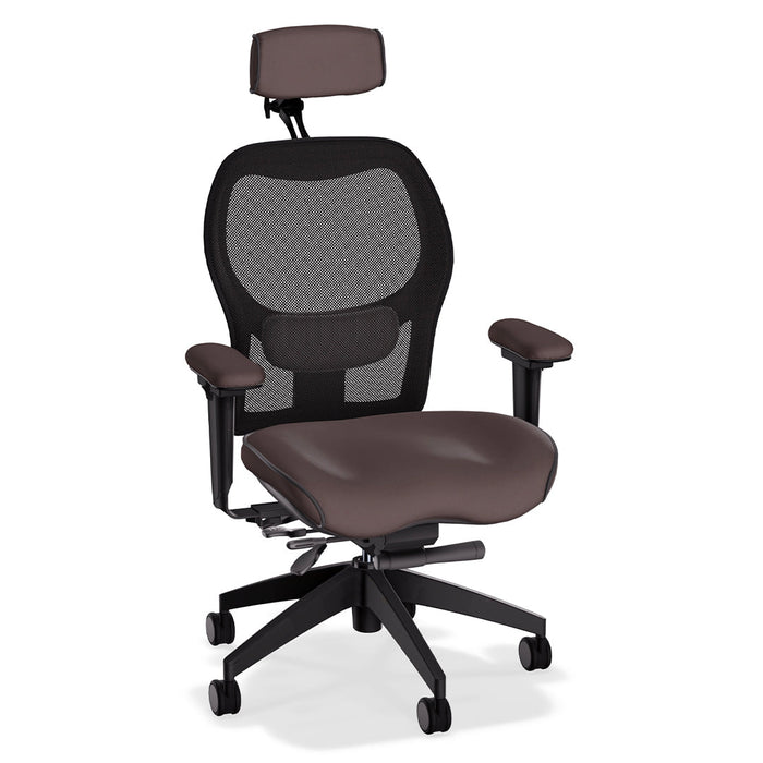 Brezza Ergonomic Mesh Office Chair in Brisa Simulated Leather