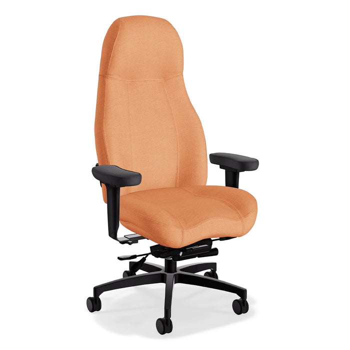 High Back Ultimate Executive Office Chair in coral