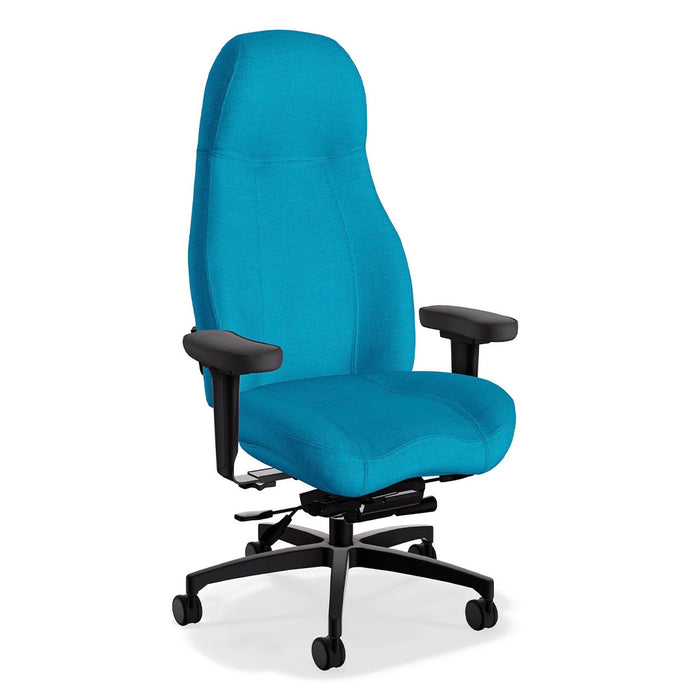 High Back Ultimate Executive Office Chair in peacock