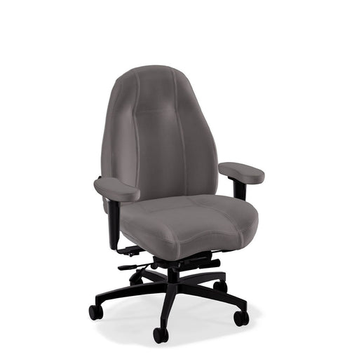 Mid Back Ultimate Executive Office Chair in Brisa Simulated Leather