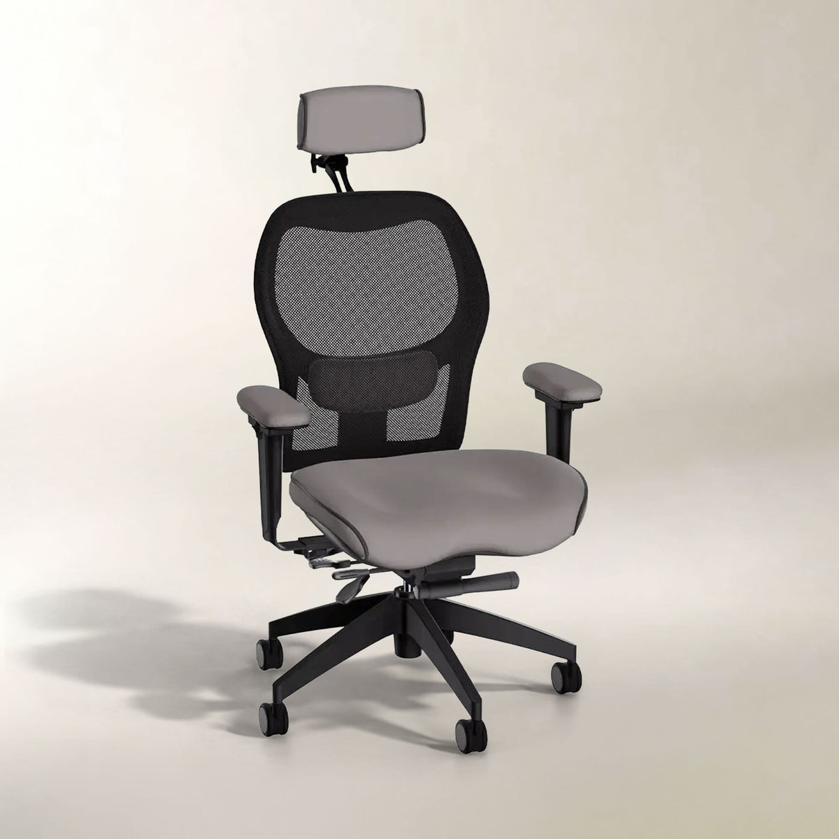 Brezza Ergonomic Mesh Desk Chair (With Headrest)