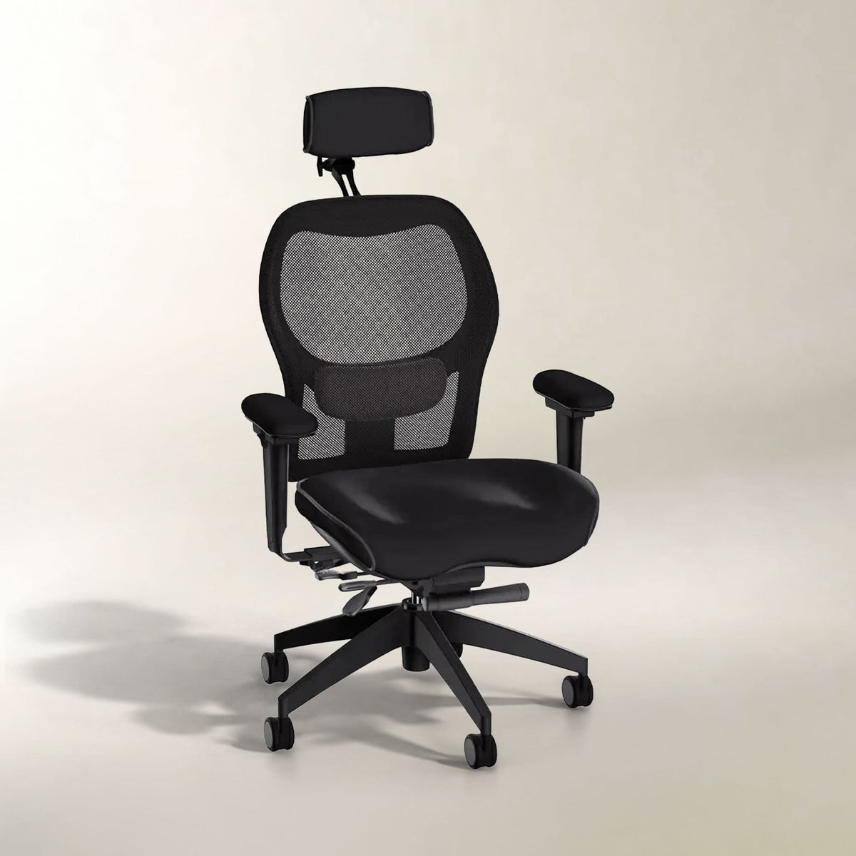 Brezza Ergonomic Mesh Desk Chair (With Headrest)