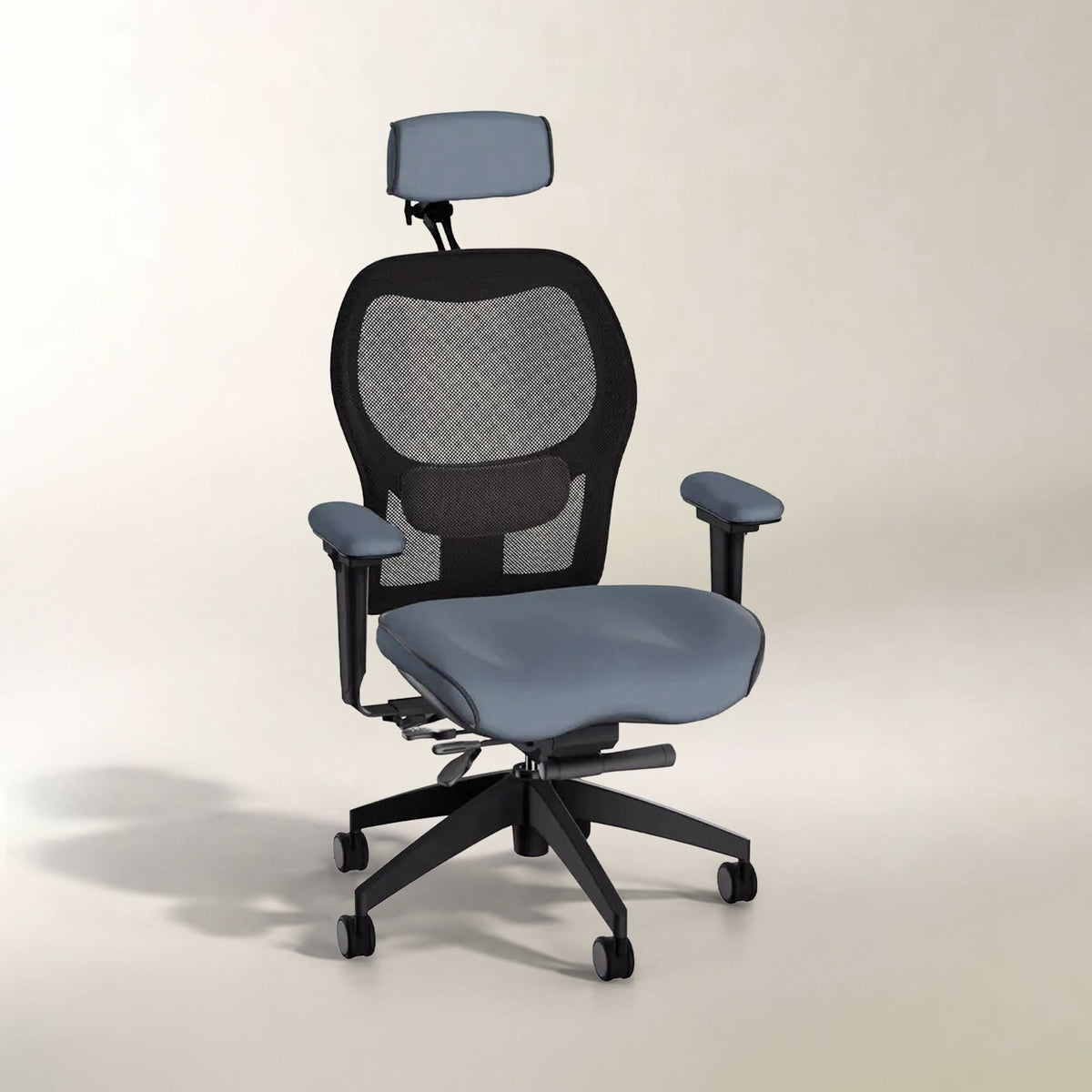 Brezza Ergonomic Mesh Desk Chair (With Headrest)