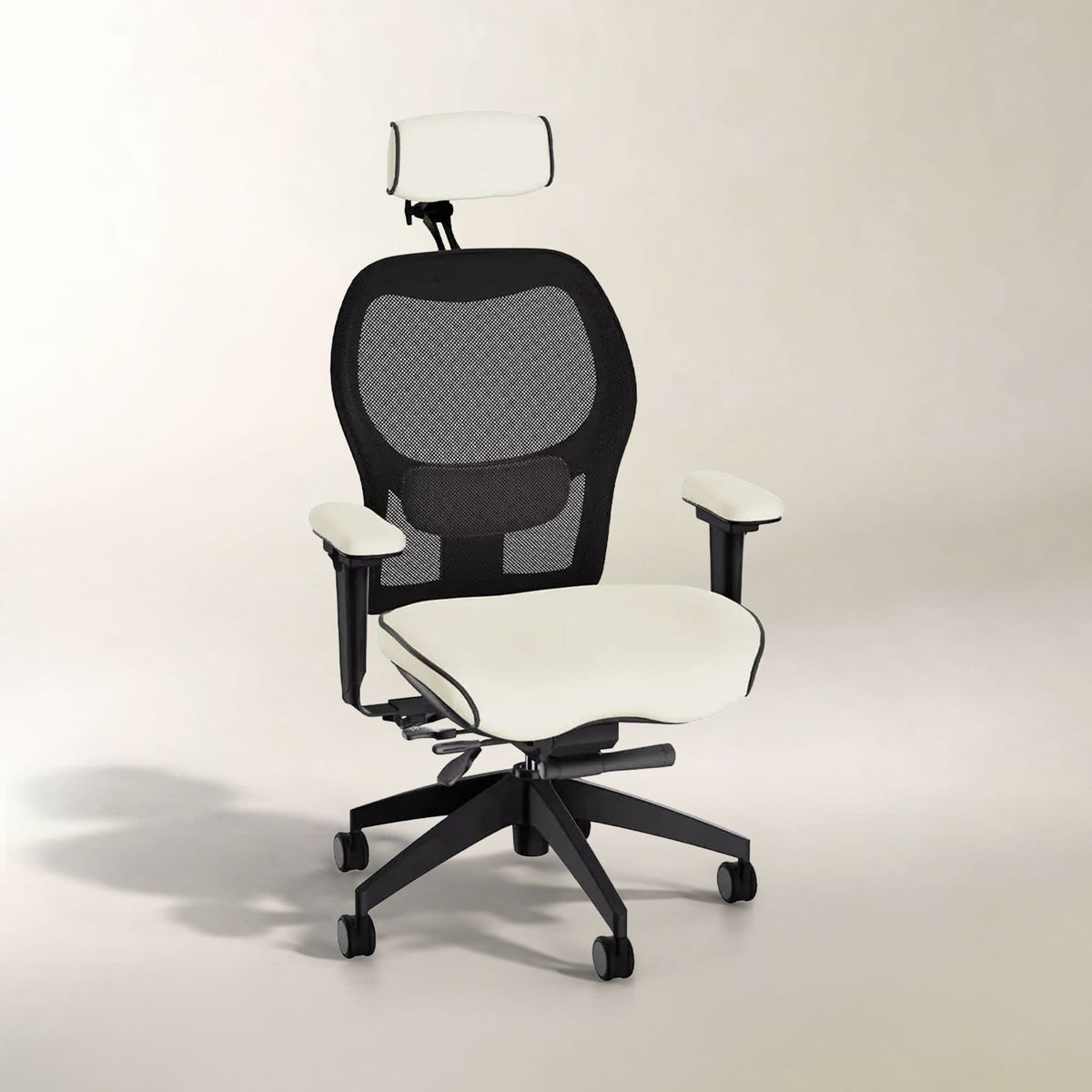 Brezza Ergonomic Mesh Desk Chair (With Headrest)