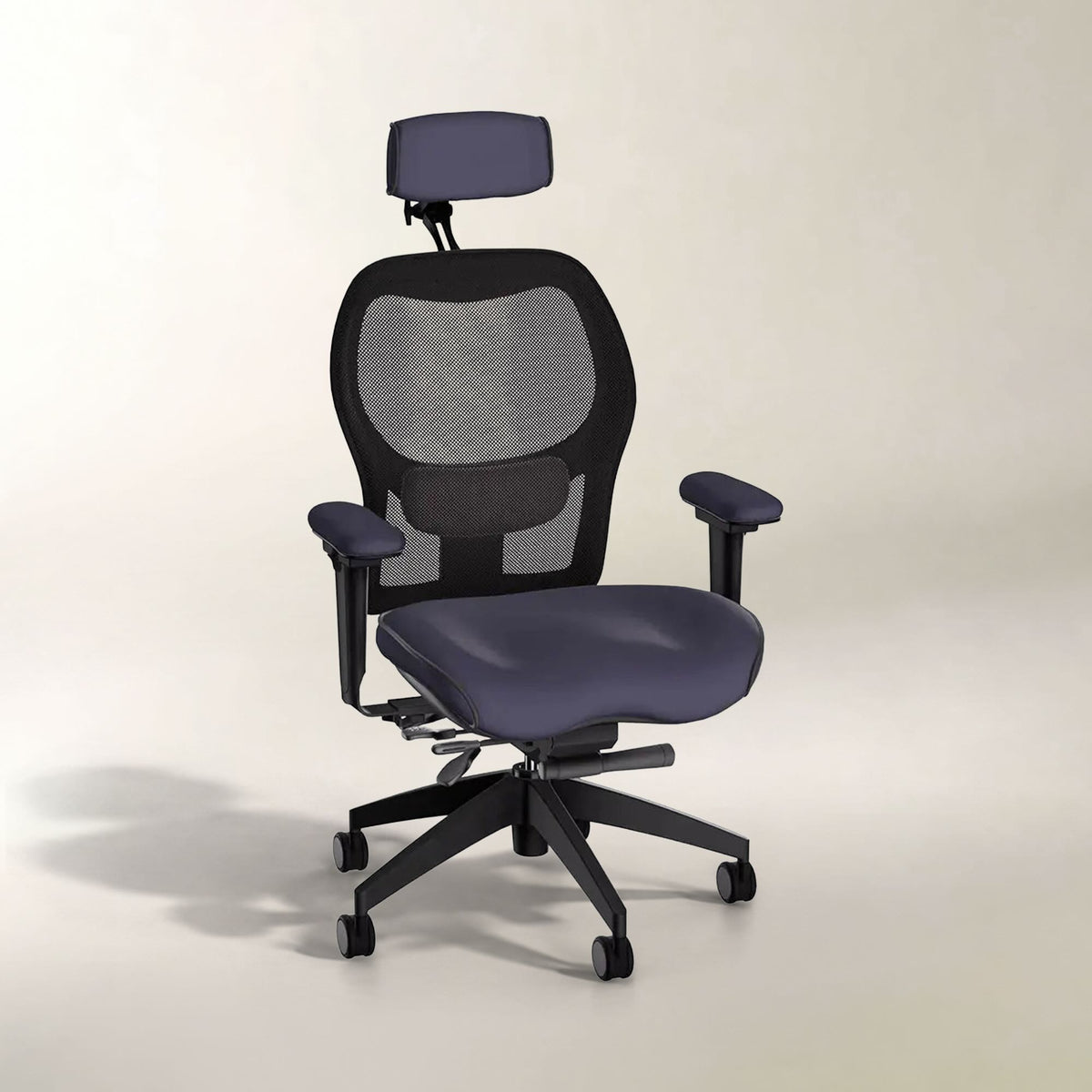 Brezza Ergonomic Mesh Desk Chair (With Headrest)