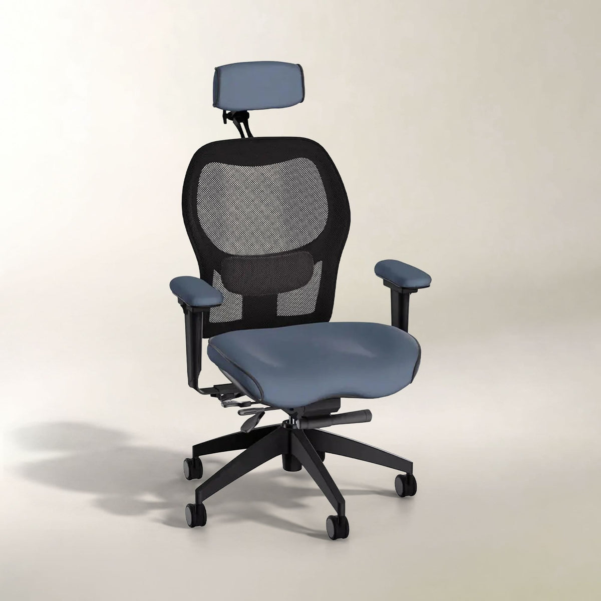 Brezza Ergonomic Mesh Desk Chair (With Headrest)