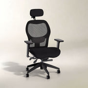 Brezza Ergonomic Mesh Desk Chair (With Headrest)