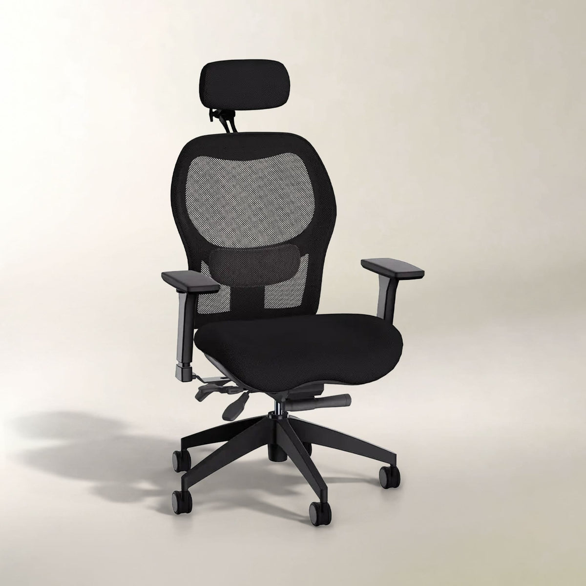 Brezza Ergonomic Mesh Desk Chair (With Headrest)