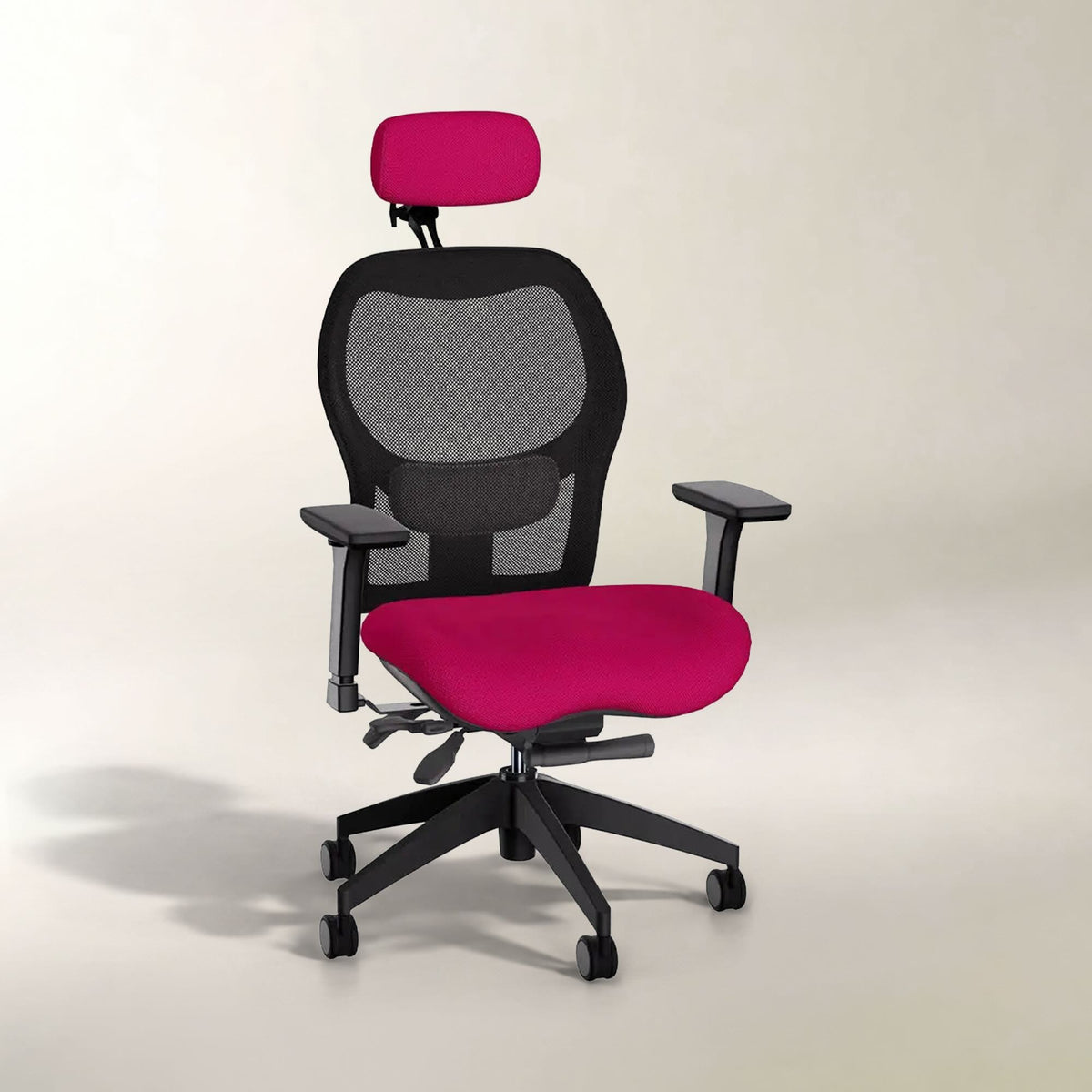 Brezza Ergonomic Mesh Desk Chair (With Headrest)