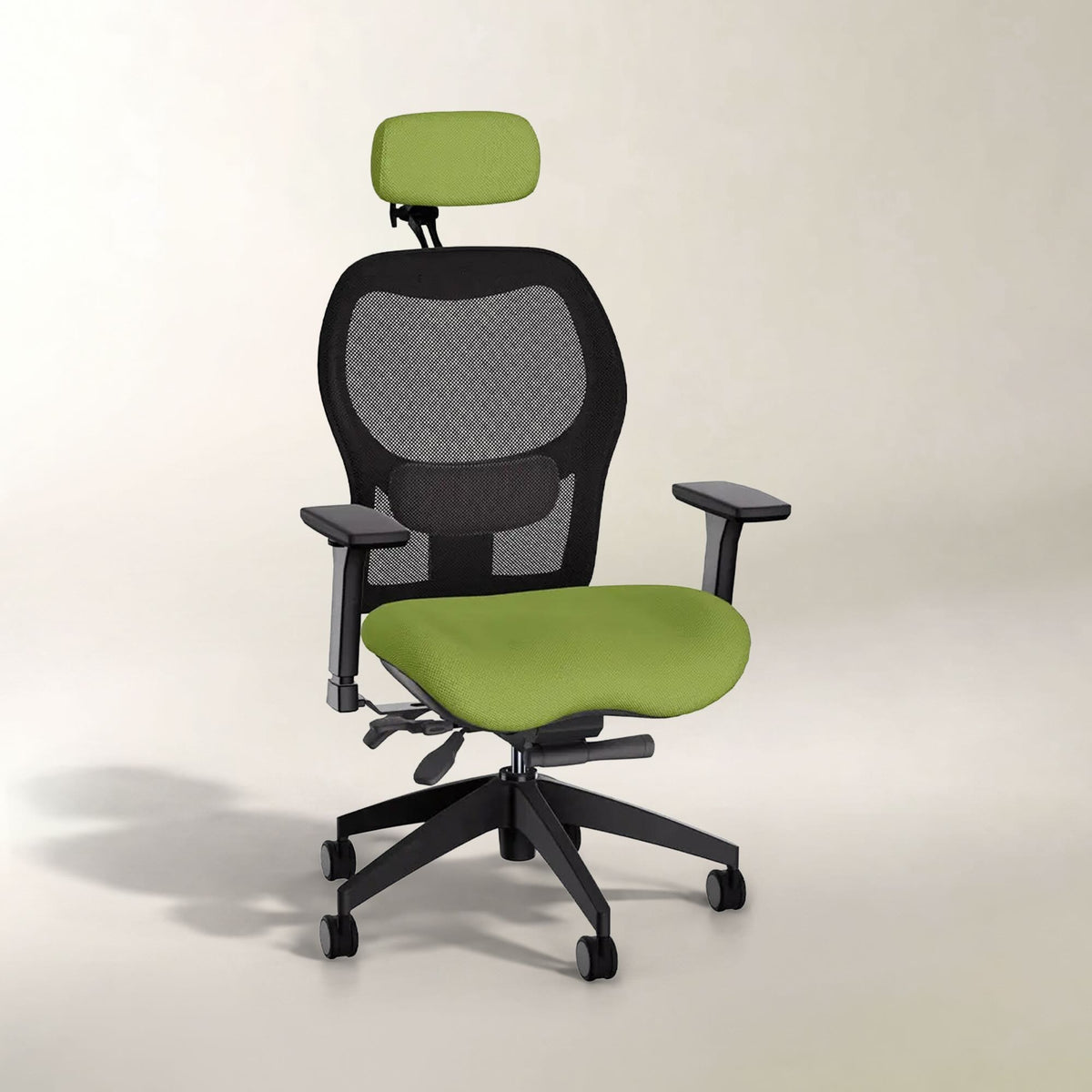 Brezza Ergonomic Mesh Desk Chair (With Headrest)