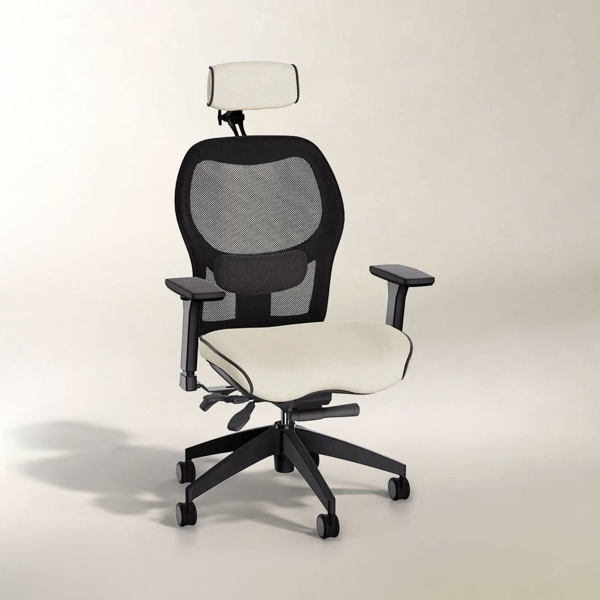Brezza Ergonomic Mesh Desk Chair (With Headrest)