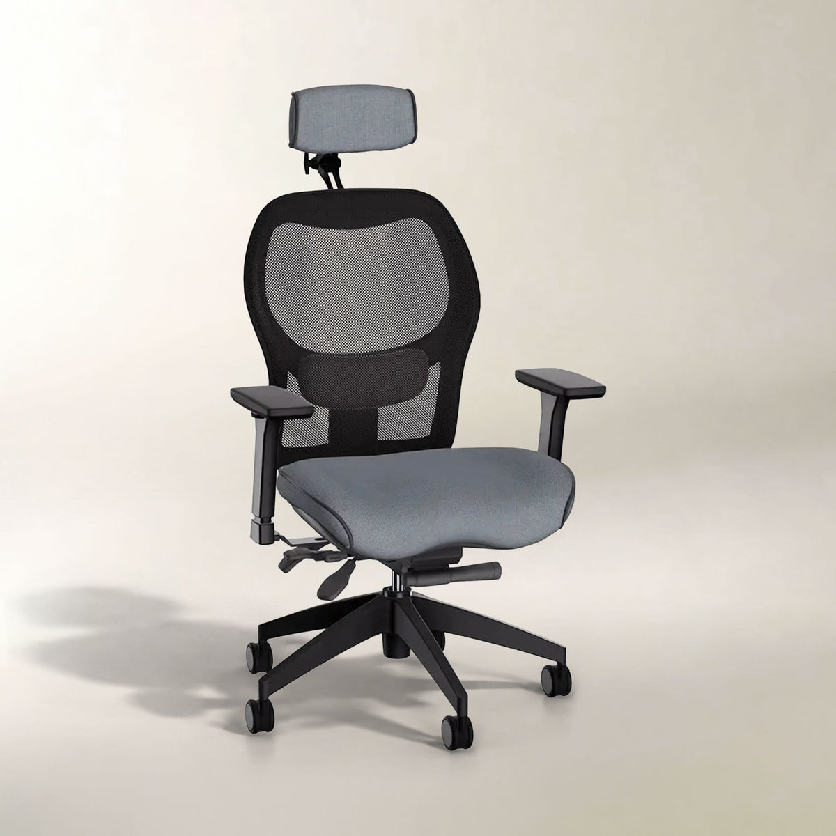 Brezza Ergonomic Mesh Desk Chair (With Headrest)