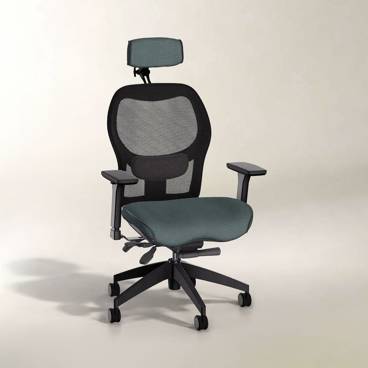 Brezza Ergonomic Mesh Desk Chair (With Headrest)