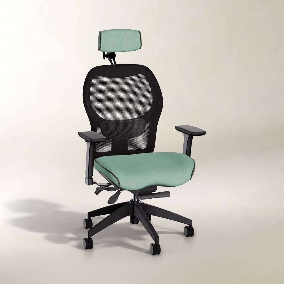 Brezza Ergonomic Mesh Desk Chair (With Headrest)