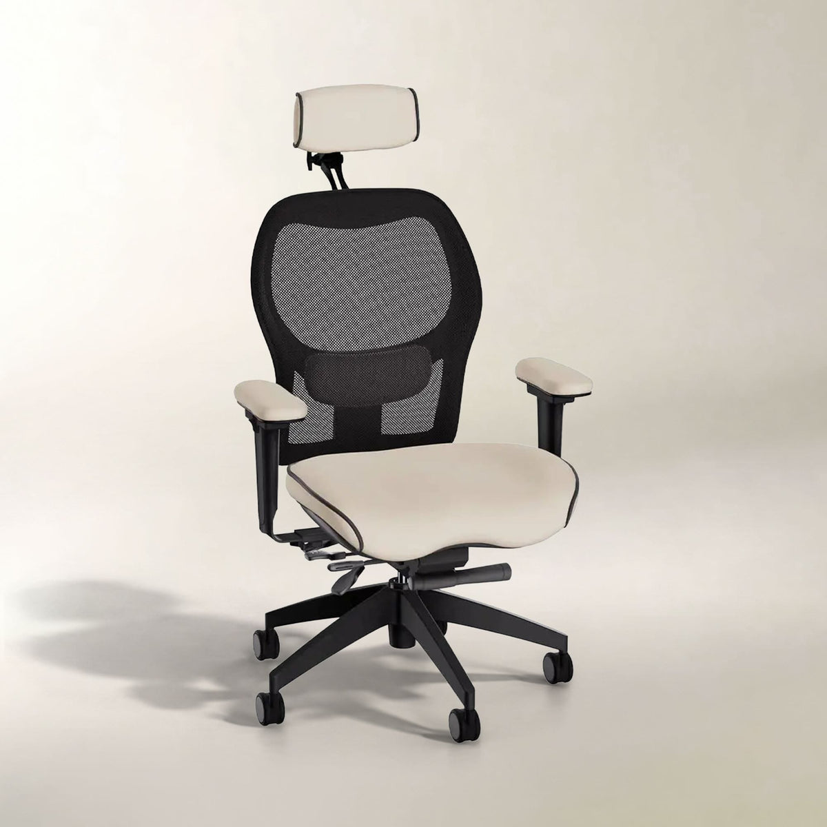 Brezza Ergonomic Mesh Desk Chair (With Headrest)